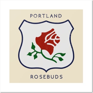 Historic Portland Rosebud Hockey 1914 Posters and Art